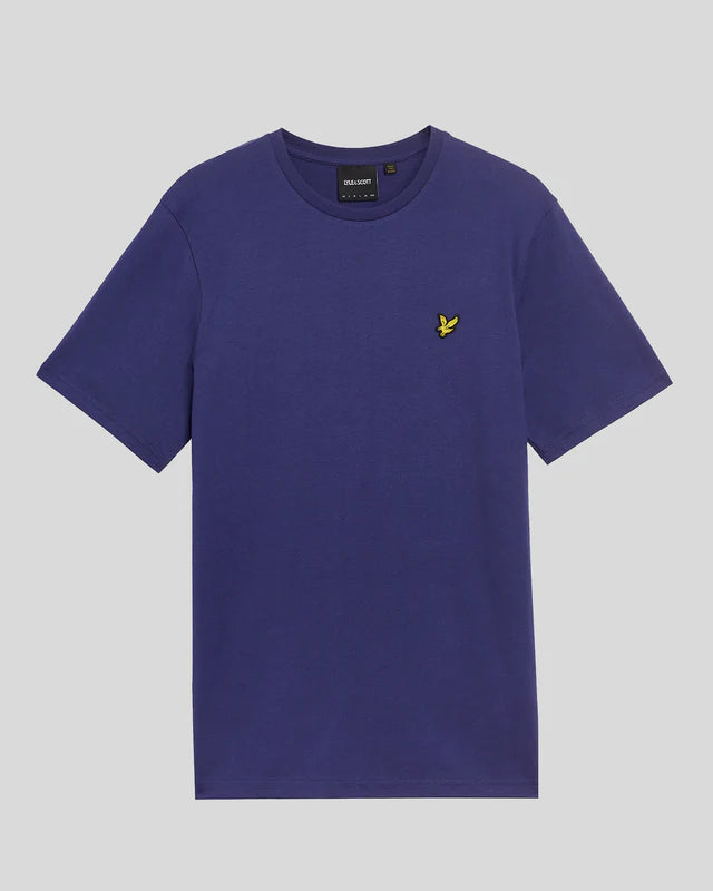 Lyle & Scott Plain Tee Shirt Deep Indigo