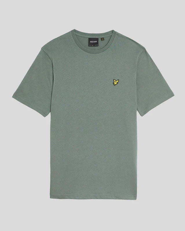 Lyle & Scott Plain Tee Shirt Green Mercurial
