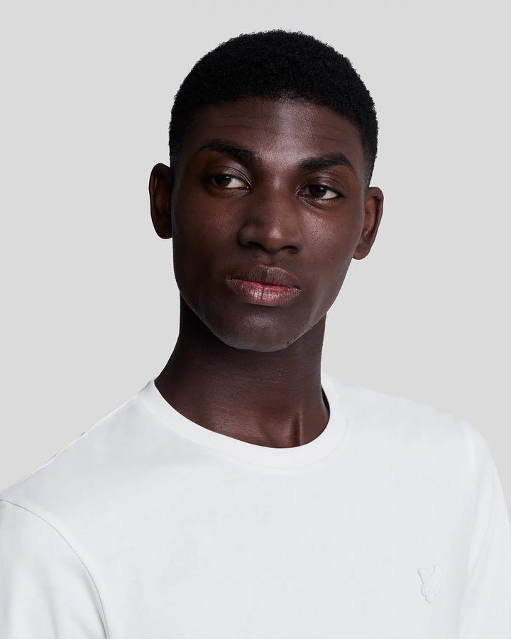 Lyle & Scott Tonal Eagle T-Shirt White