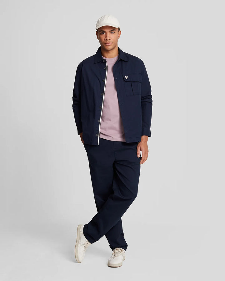 Lyle & Scott Tonal Eagle T-Shirt Mountain Thistle