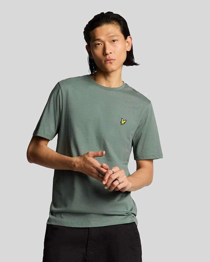 Lyle & Scott Plain Tee Shirt Green Mercurial