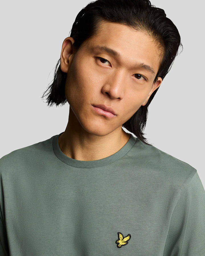 Lyle & Scott Plain Tee Shirt Green Mercurial