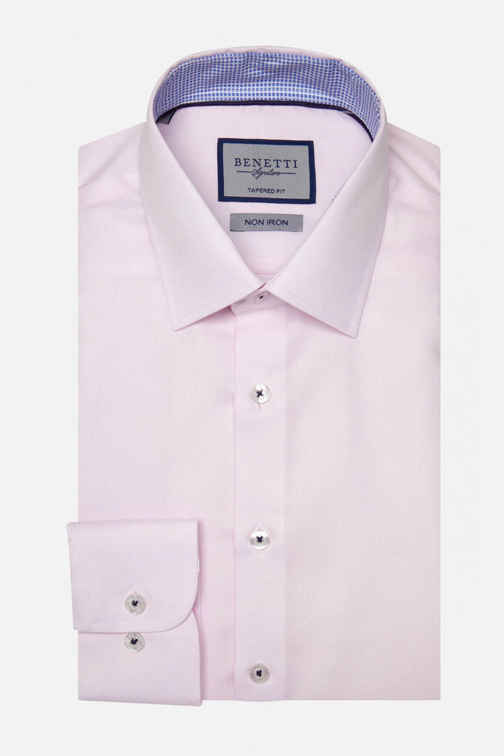 Benetti Brad Tapered Formal Shirt Pink