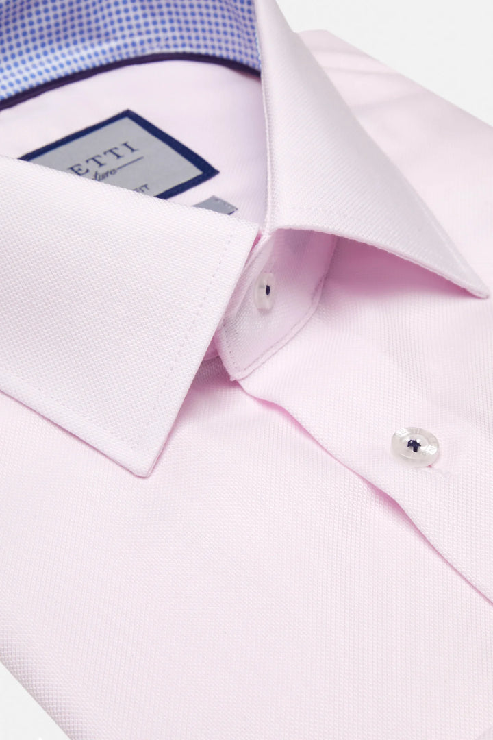 Benetti Brad Tapered Formal Shirt Pink