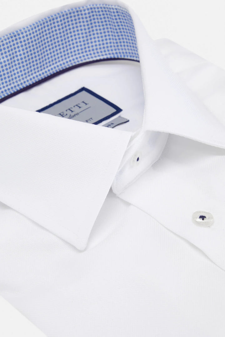 Benetti Brad Tapered Formal Shirt White