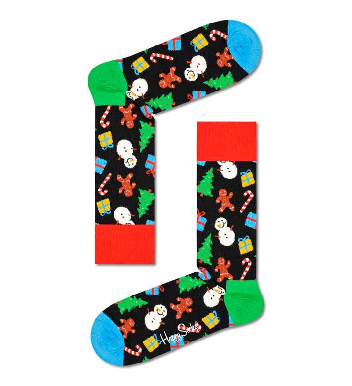 Happy Socks 2-Pack Big Dot Snowman Gift Set