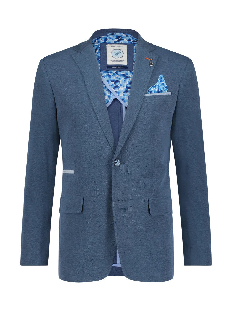 A Fish Named Fred Blazer Pique Jeans Blue image 0