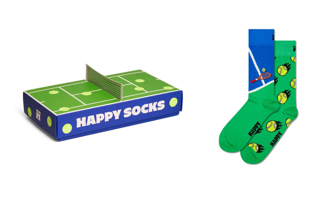 Happy Socks Tennis 2 Pack Sock Giftbox image 0