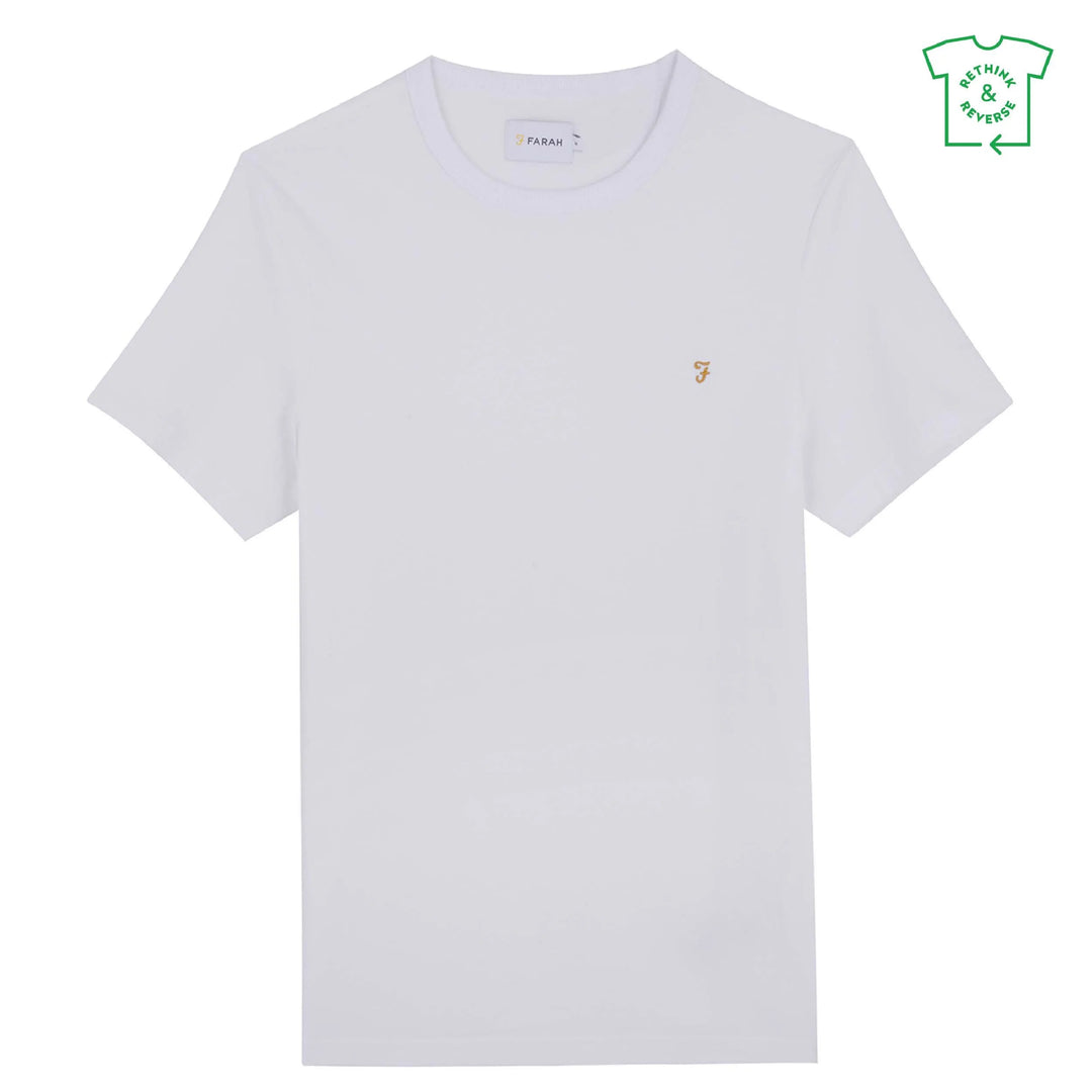 Farah Danny Regular Tee Shirt White