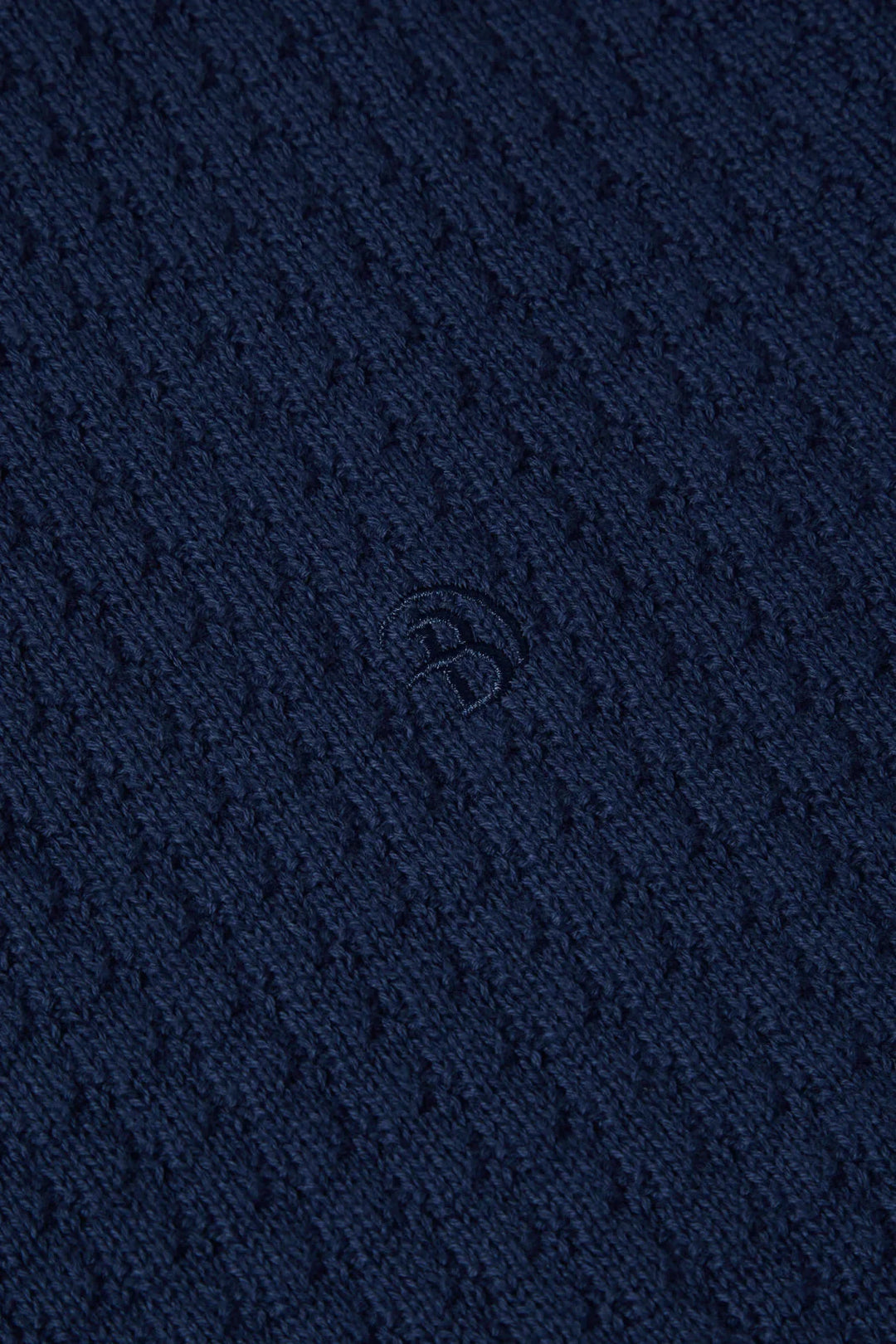 Benetti Ellis Crew Neck Jumper Indigo image 2