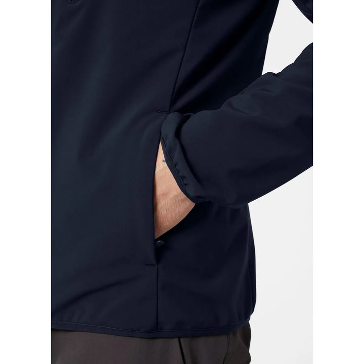 Helly Hansen Crew Softshell Jacket Navy image 5