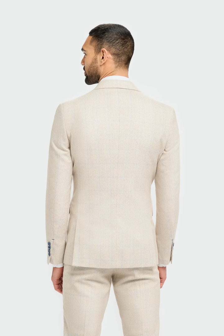 House Of Cavani Caridi Beige Suit image 2