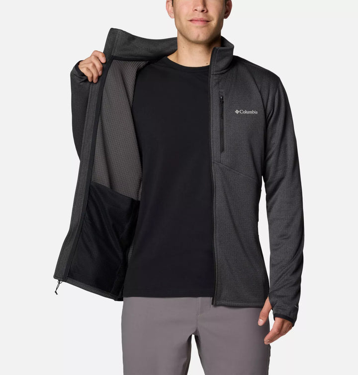 Columbia Park View Fleece Jacket Black Heather image 3
