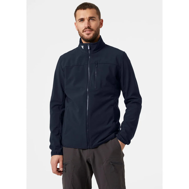 Helly Hansen Crew Softshell Jacket Navy image 2