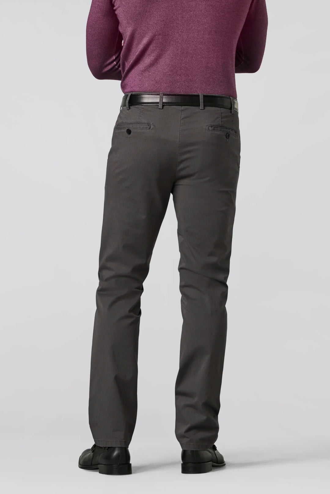 Meyer Roma Organic Cotton Chino Anthracite Grey image 1