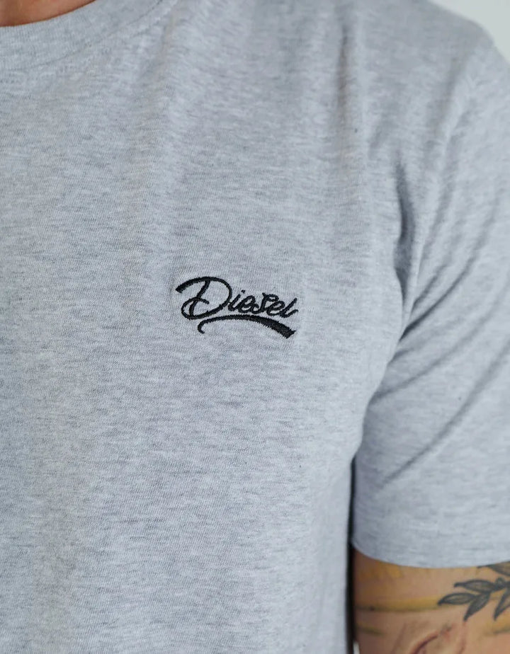 Diesel Caden Tee Pebble
