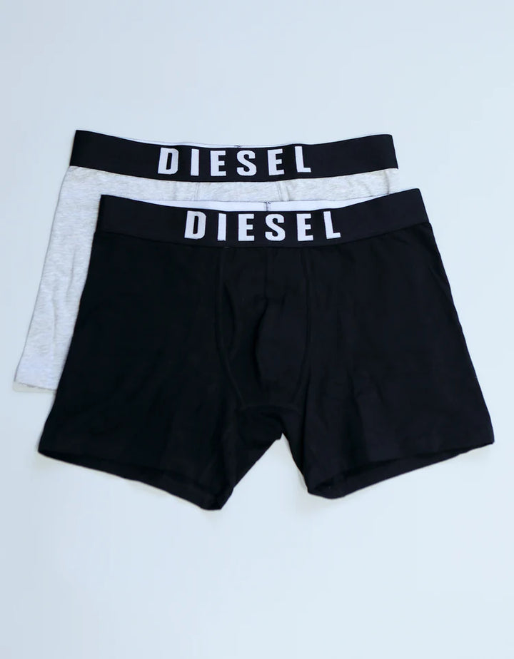Diesel Bradford Boxer 2 Pack Black/Pebble