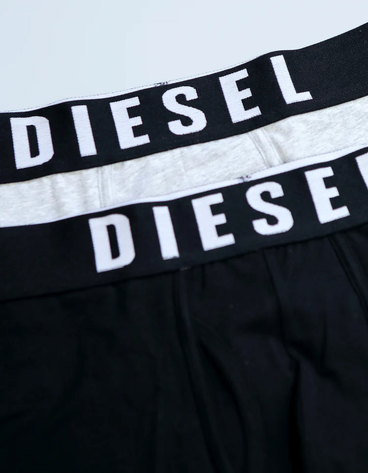 Diesel Bradford Boxer 2 Pack Black/Pebble