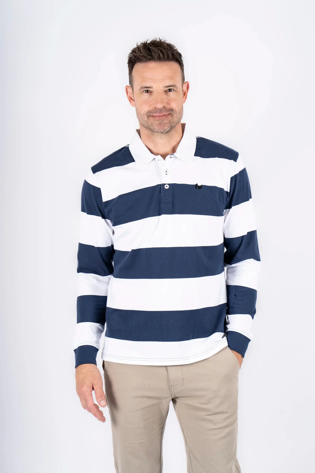 Pre End Amadeus Rugby Shirt Navy Blue image 0