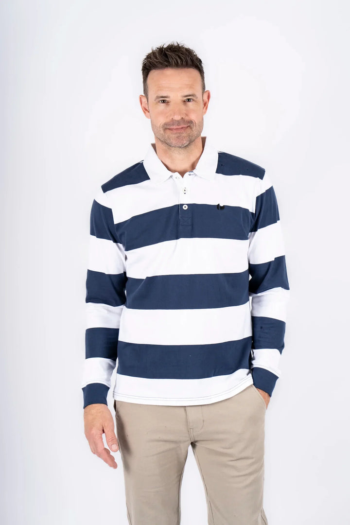 Pre End Amadeus Rugby Shirt Navy Blue image 0