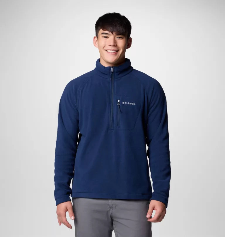 Columbia Fast Trek III Half Zip Fleece Pullover Navy image 0