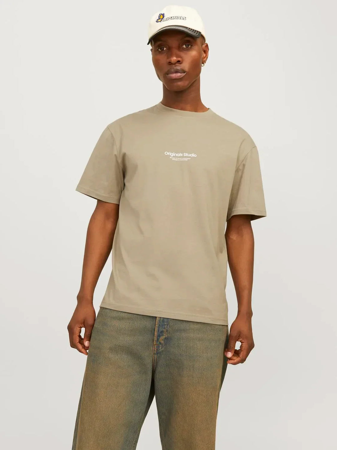 Jack & Jones Vestebro Tee Silver Sage image 1