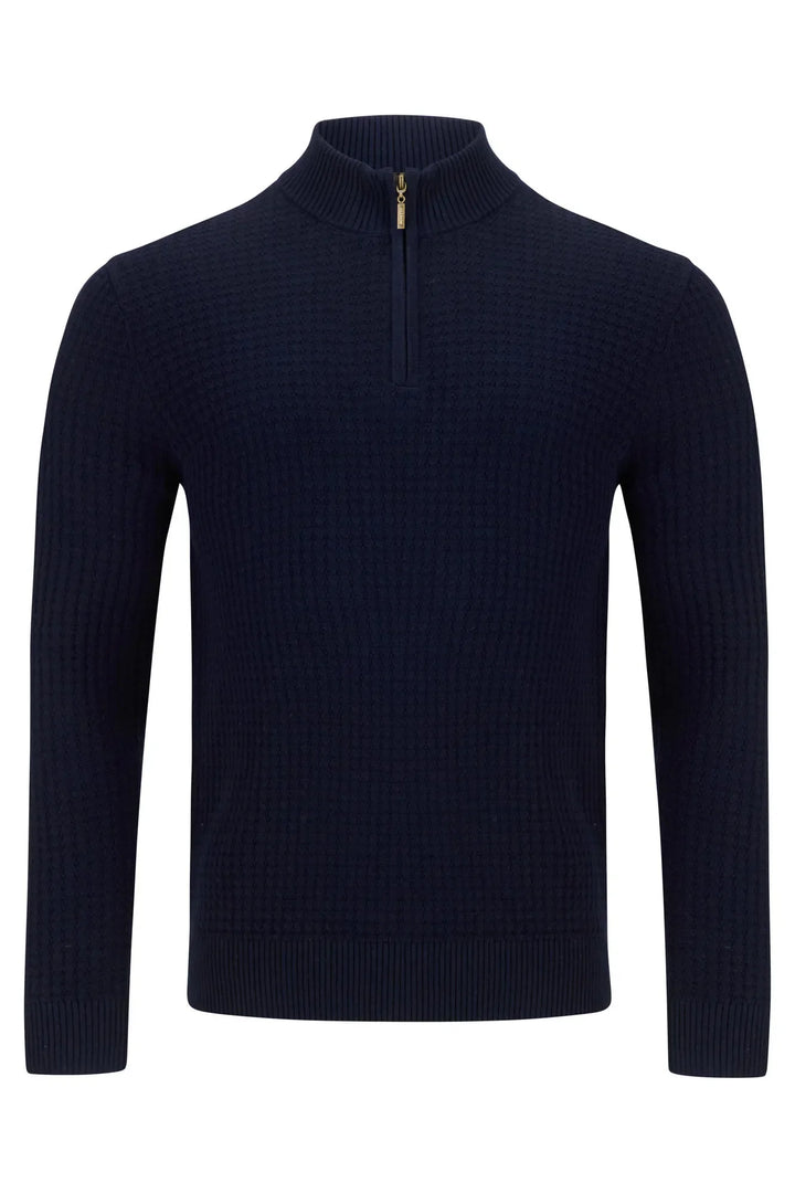 Benetti Ellis 1/4 Zip Navy image 0