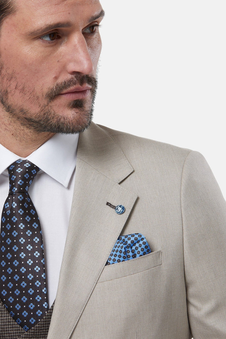 Benetti London Sand 3 Piece Suit (Copy) image 1