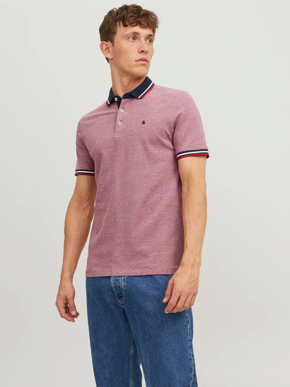 Jack & Jones Paulos Polo Rio Red image 1