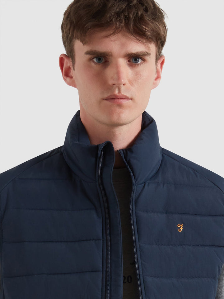Farah Kennedy Gilet Wadded Navy