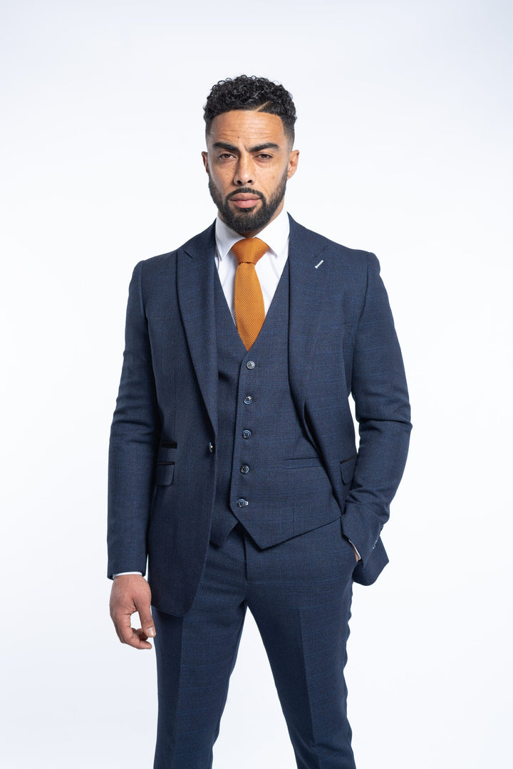 House Of Cavani Caridi Navy Suit image 4