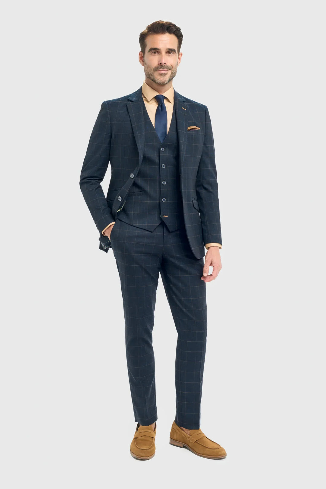 House Of Cavani Torino Navy Suit image 0