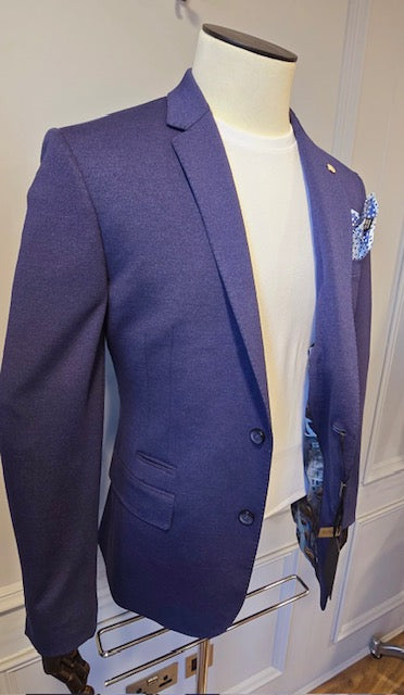 6th Sense Blazer Shadow Denim