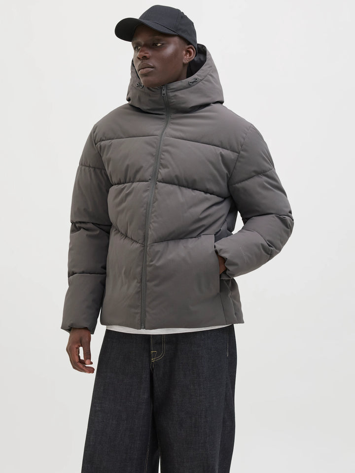 Jack & Jones Global Puffer Jacket Grey
