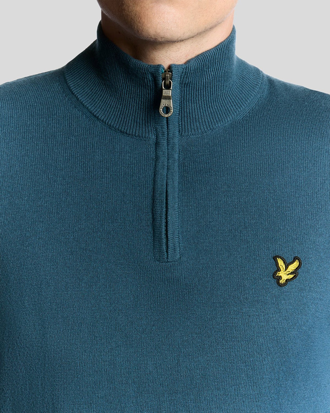 Lyle & Scott Cotton Merino 1/4 Zip Jumper