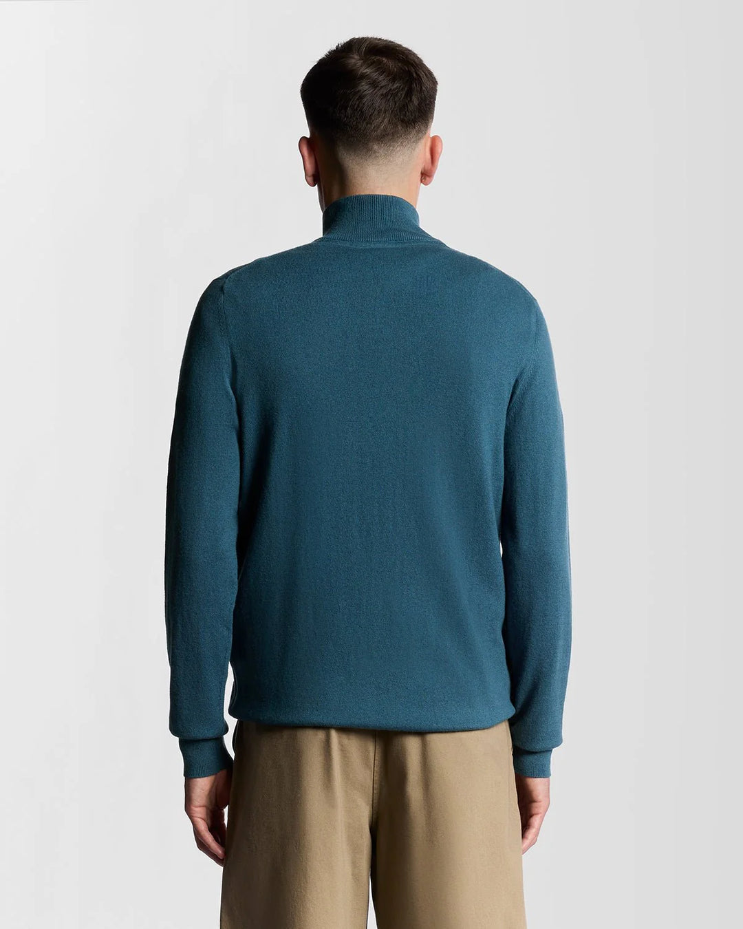 Lyle & Scott Cotton Merino 1/4 Zip Jumper