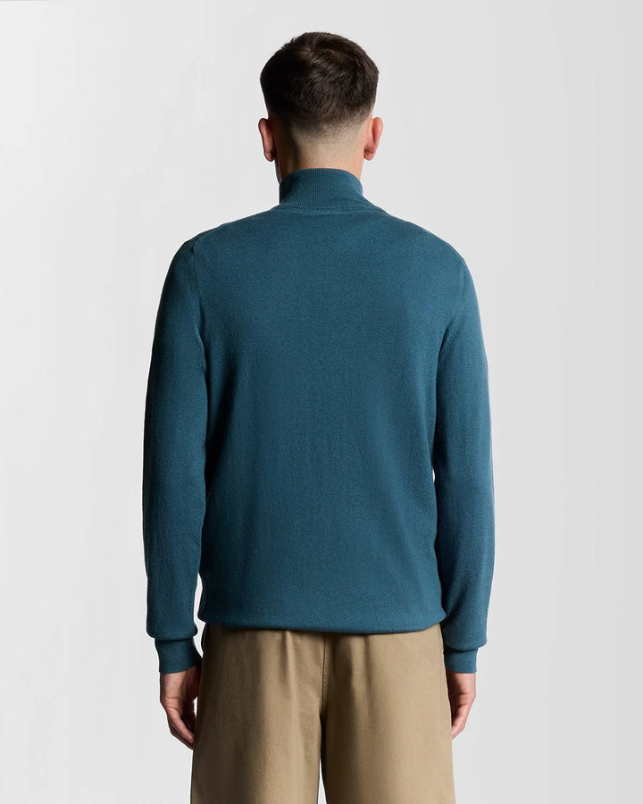 Lyle & Scott Cotton Merino 1/4 Zip Jumper