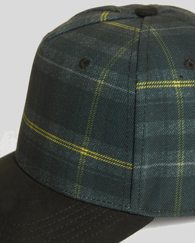 Lyle & Scott Contrast Tartan Check Baseball Cap