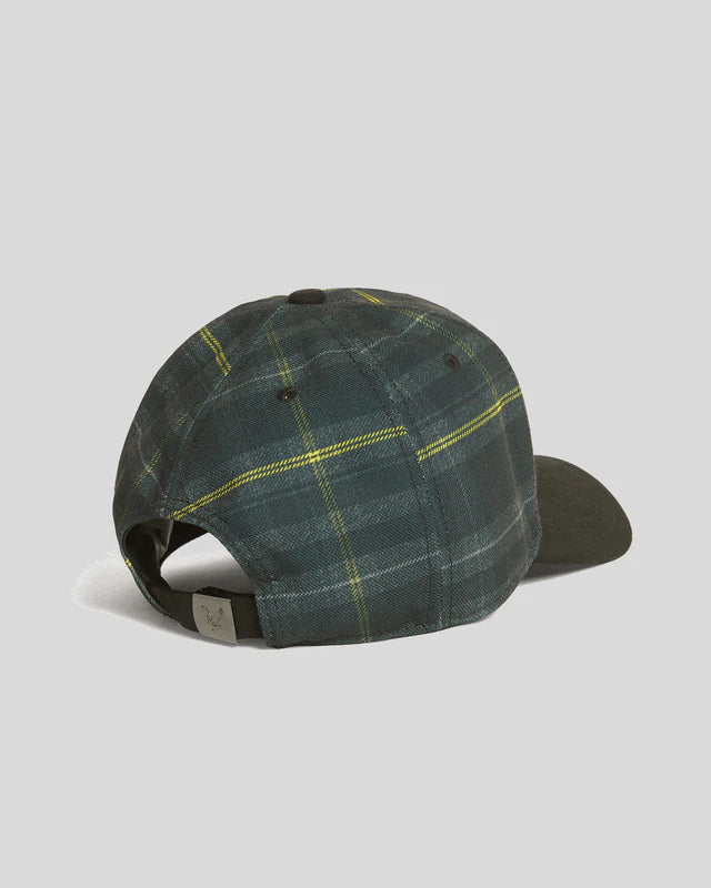 Lyle & Scott Contrast Tartan Check Baseball Cap