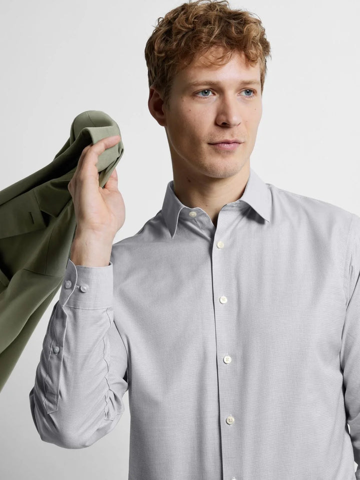 Selected Homme Ethan Slim Fit Shirt True Navy