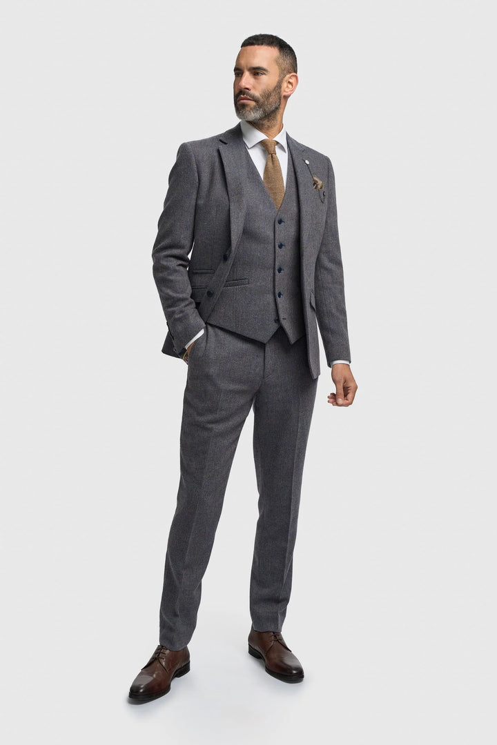 House Of Cavni Thomas Savoy Tweed Suit