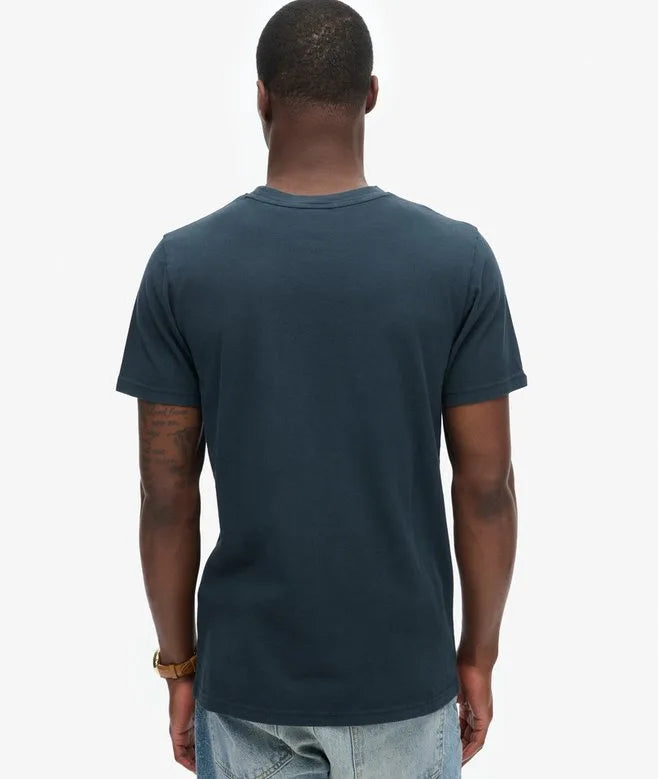 Superdry Vintage Logo Graphic T-Shirt Eclipse Navy