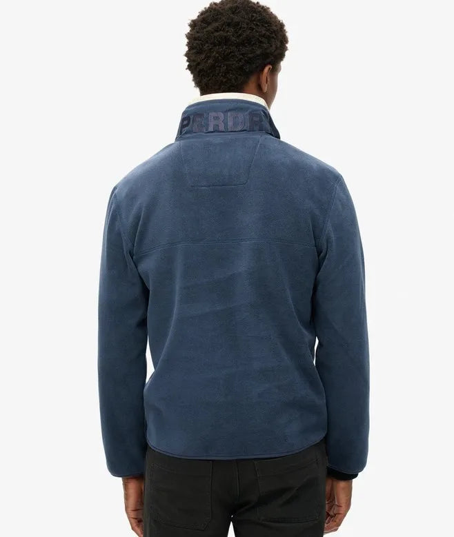 Superdry Active Half Zip Fleece Navy