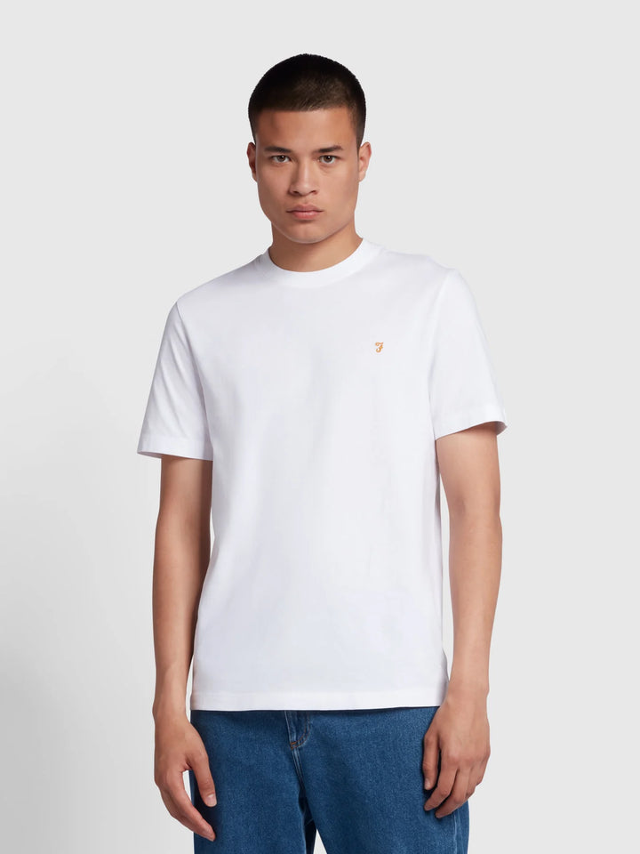 Farah Danny Regular Tee Shirt White