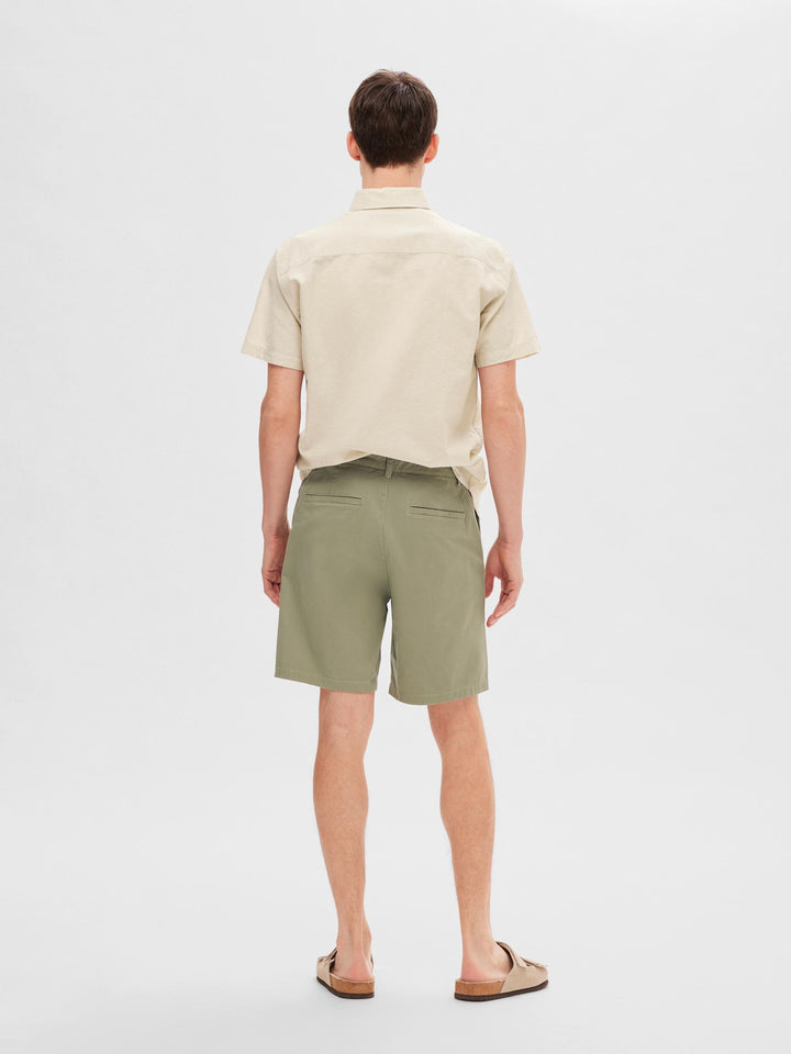 Selected Homme Chino Shorts Vetiver image 3