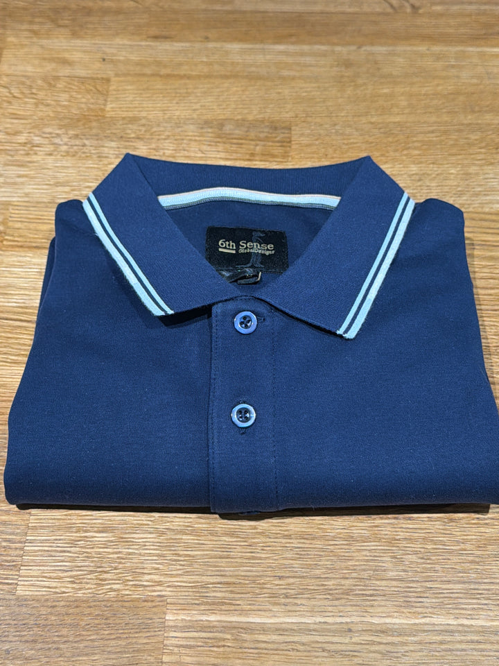 6th Sense Astound Polo Shirt Eclipse Navy