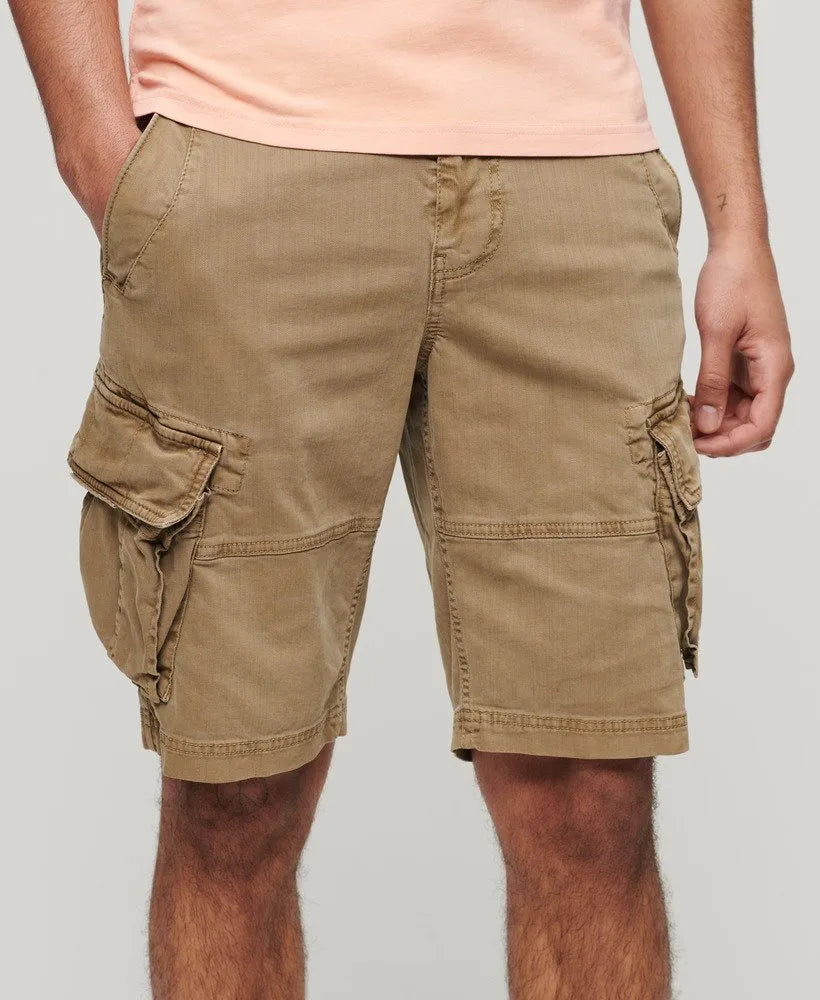 Superdry Core Cargo Shorts Tan Khaki image 1