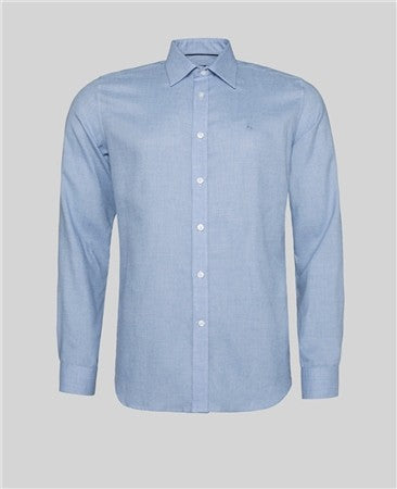 Magee Dunross Merino Blend Shirt Blue image 1