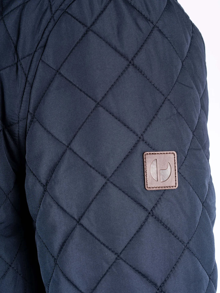 Pre End Harald Quilted Jacket Navy