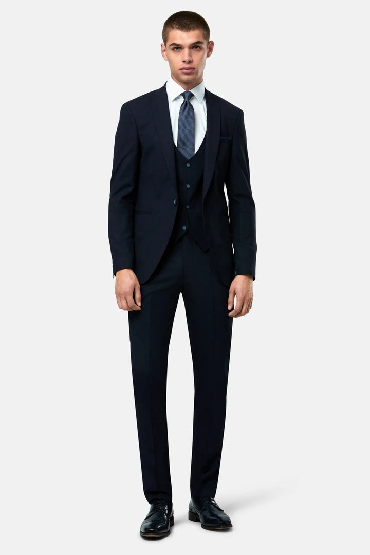 Benetti Antoine Navy 3 Piece Suit